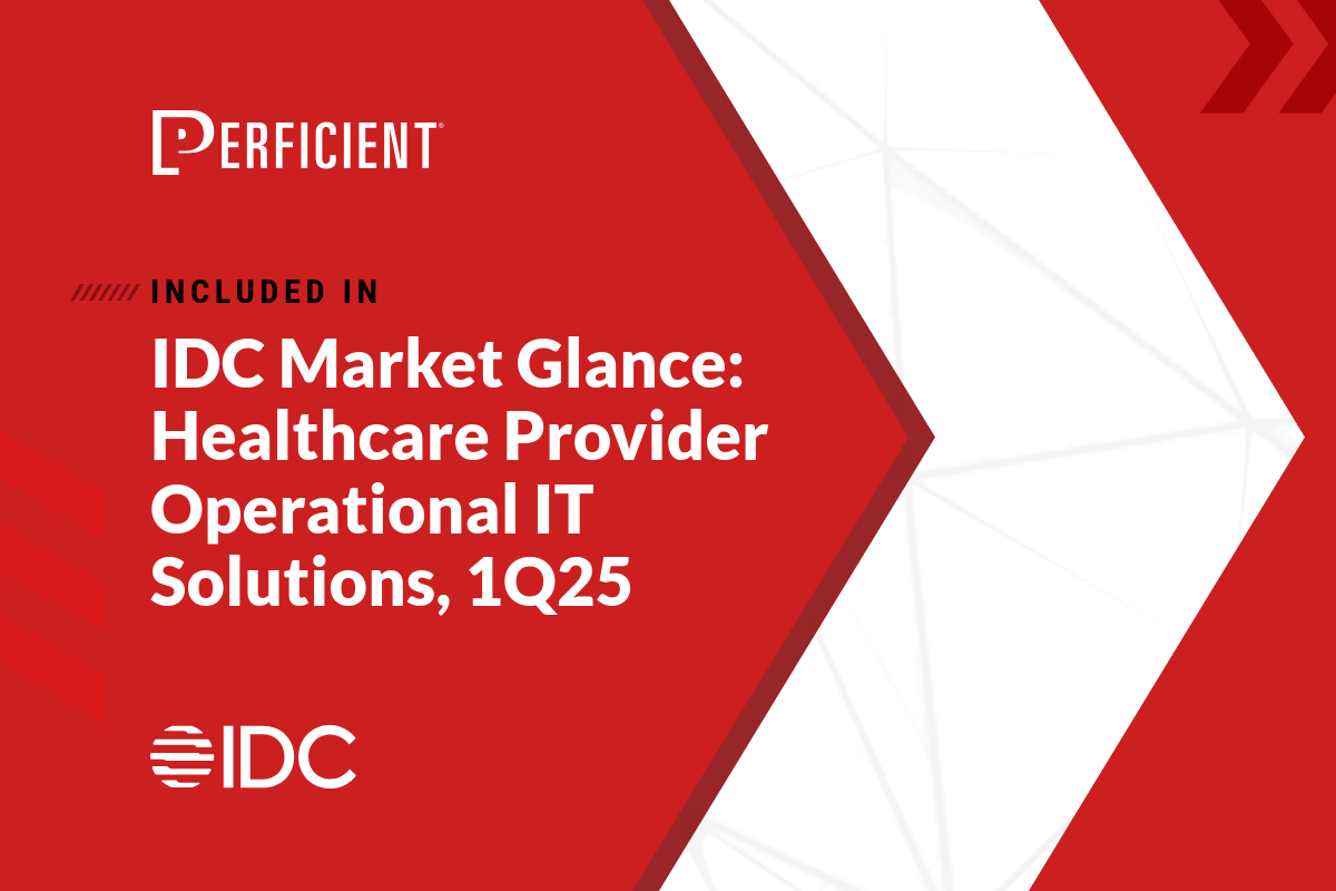 Perficient Included in IDC Market Glance: Healthcare Provider Operational IT Solutions, 1Q25