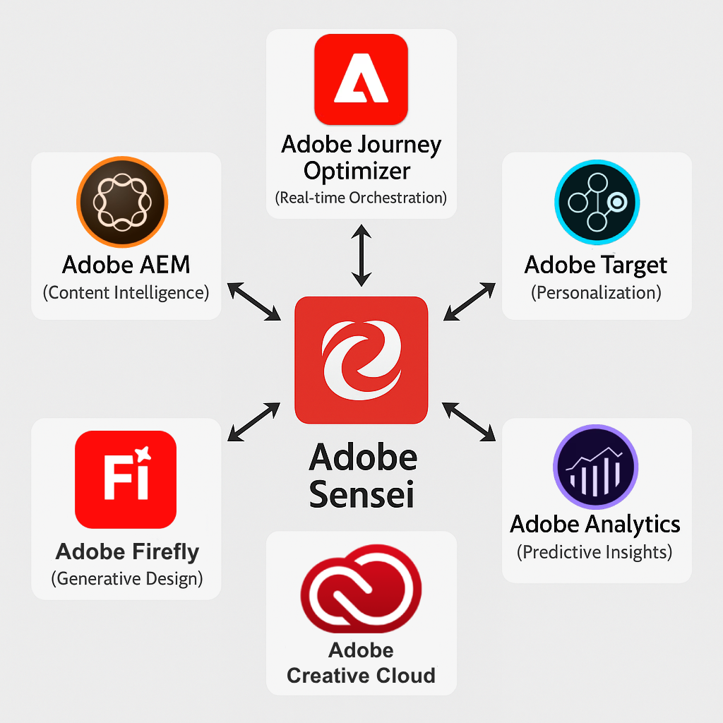 Adobe Sensei Diagram