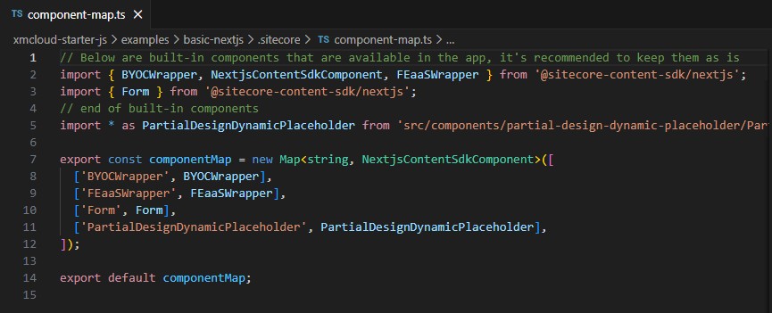 Componentmap