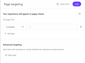 Pers Apt Configure