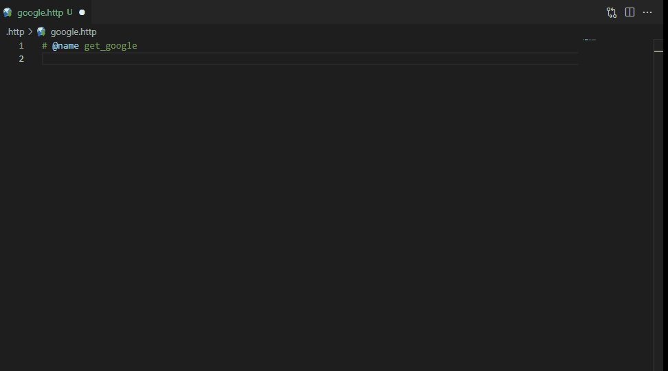 A REST Client GET Request